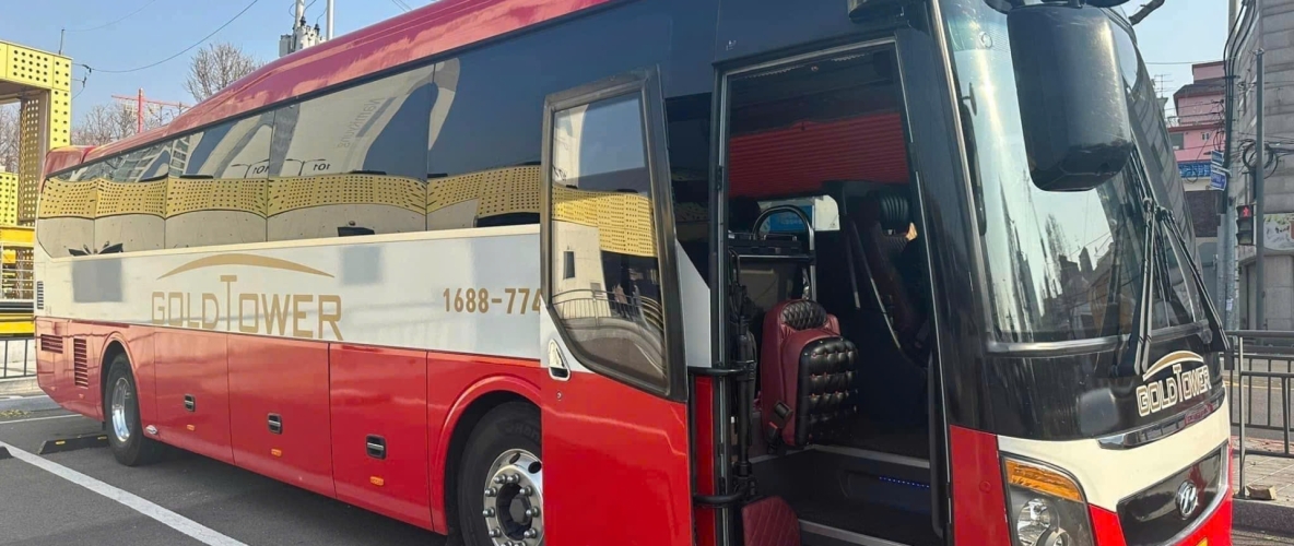 Cho thuê xe 45 chỗ tại Hàn Quốc