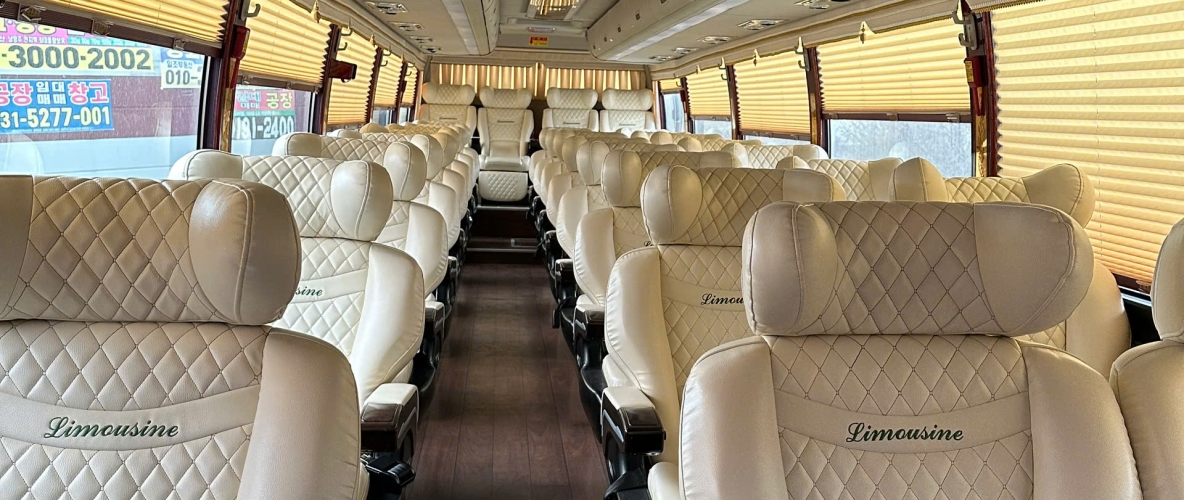 Cho thuê xe Limousine 30 chỗ tại Hàn Quốc