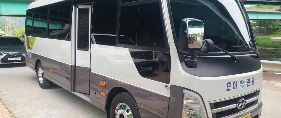 Cho thuê xe 25 chỗ tại Hàn Quốc