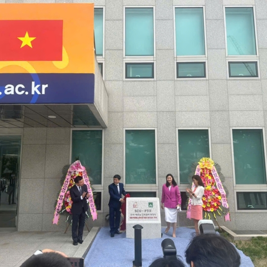 Phục vụ đoàn Bộ trưởng thông tin truyền thông