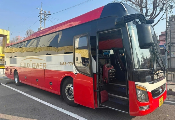 Cho thuê xe 45 chỗ tại Hàn Quốc
