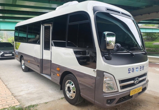 Cho thuê xe 25 chỗ tại Hàn Quốc